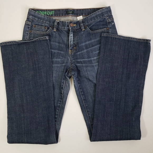 J. Crew Boot Cut Midrise  Denim Jeans 29 - Picture 1 of 5